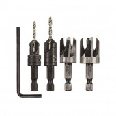 Набор DT7620-QZ резаков для пробок и сверл с зенкерами, 5 пр. DEWALT