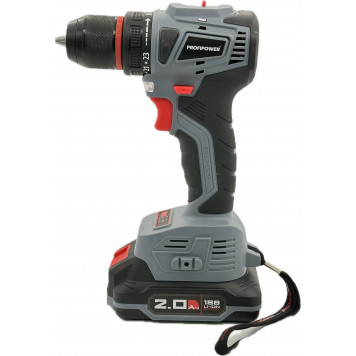 Шуруповёрт T0056 бесщеточный аккумуляторный Li-ion 18 В MKBL 2х2 Ач Зарядное устройство в кейсе.-1