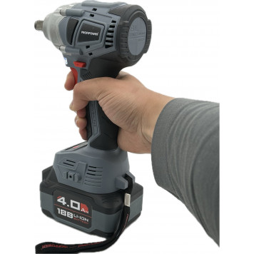 Гайковерт аккумуляторный E0081 (MKDTW-18V) 18B 2х4.0 Ач, 1/2″, 330 Нм ProfiPower-7