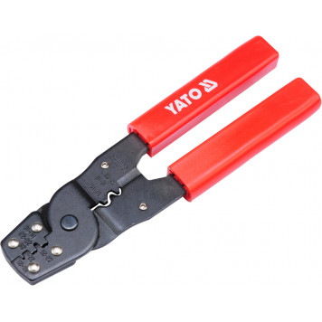 Инструмент YT-2256 для обжима и зачистки проводов 180 мм Yato-1