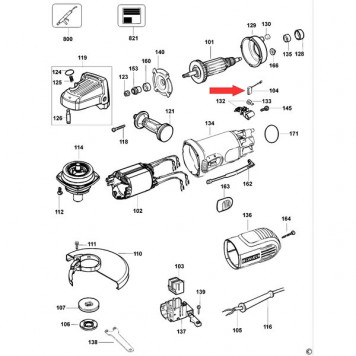 ОТКЛЮЧЕНИЕ 939539-01 ЩЁТКИ 1шт-2