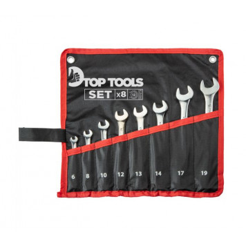 Ключи 35D360 комбинированные, 6-19 мм, набор 8 шт. TOPTOOLS-1