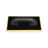 Тёрка поролон 130х270 мм, жёлтый (пористый)