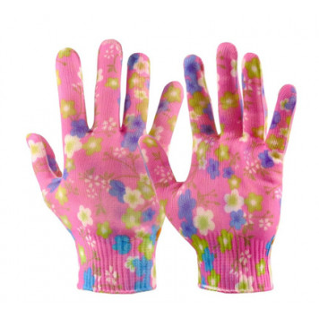 Перчатки нейлоновые "ЦВЕТОК" Перчатки нейлоновые "ЦВЕТОК"