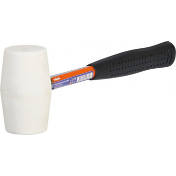 Молоток 32-714 резиновый с металлической ручкой 680 гр. (белый) МИОЛ