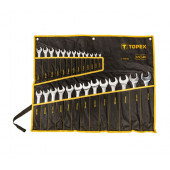 Ключи комбинированные 35D763, 6-32 мм, набор 26 шт, TOPEX