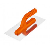 Тёрка 50-205 зубчатая 270x125 мм, зуб 4х4 мм, пластмассовая ручка NEO