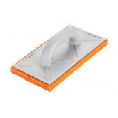 Тёрка 50-222 с резиновой губкой 18 мм, 280x140 мм, пластмассовая ручка NEO