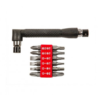 Насадки 39D389 прецизионные с держателем, набор 13 шт. TOPTOOLS Насадки 39D389 прецизионные с держателем, набор 13 шт. TOPTOOLS