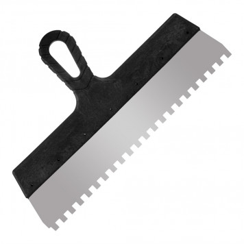 Шпатель (Польша) зубчатый 350 мм, зуб 8х8 мм REFRESH