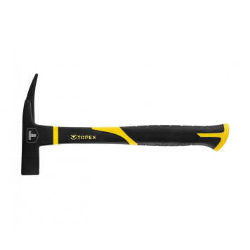 Молоток 02A855 шиферный 600 г, рукоятка из стекловолокна TOPEX