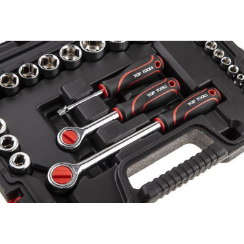 Набор 38D530 бит и головок 1/4", 1/2" 53 шт. TOPTOOLS-3