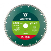 Диск 61H2T9 алмазный 230x22,23 мм TURBO VERTO