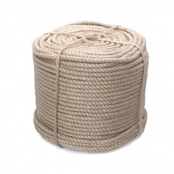 Канат крученый джутовый 14 мм, 100 м (бухта) ALET Канат крученый джутовый 14 мм, 100 м (бухта) ALET