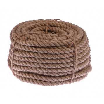 Канат крученый джутовый 20 мм, 100 м (бухта)