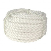 Канат полипропиленовый крученый 16 мм, 100 м, белый