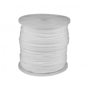 Фал ПА полиамидный (капроновый) 5 мм, 600 м (катушка), белый