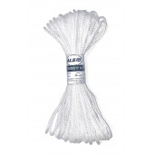 Шнур вязаный 4 мм, 50 м, белый ALET