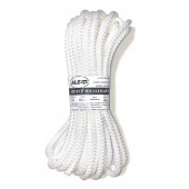 Шнур вязаный 8 мм, 50 м, белый ALET