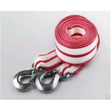 Трос ленточный 2 крюка, 5 м, 7 т