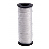 Нить полипропиленовая крученая белая (катушка 50 г)