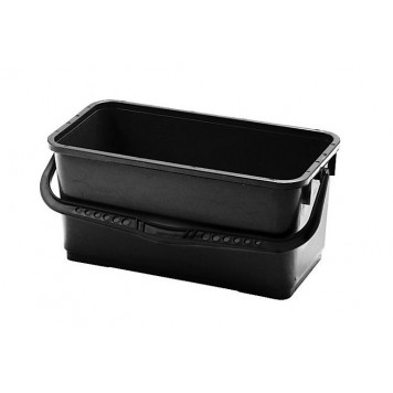 Ведро 0075 малярное 8 л, прямоугольное, черное