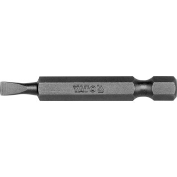 Бита (ФАСОВКА) YT-7840 шлиц 3 мм, 1/4"х50 мм, уп 10шт YATO-1