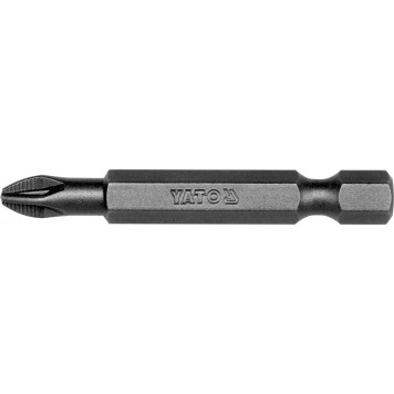 Бита (ФАСОВКА) YT-7850 крестовая РZ1 1/4"х50 мм, уп 10шт YATO Бита (ФАСОВКА) YT-7850 крестовая РZ1 1/4"х50 мм, уп 10шт YATO