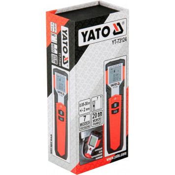 Дальномер YT-73124 лазерный 0,05 - 30 м YATO-3