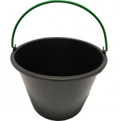 Ведро 00204 строительное 12 л Премиум с обрезиненной ручкой