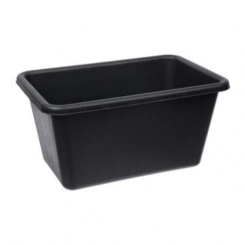 Таз 0000009 строительный прямоугольный пластик 45 л Стандарт