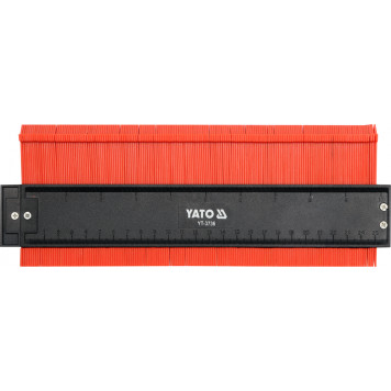 Трафарет YT-3736 для копирования сложных профилей 260 мм YATO