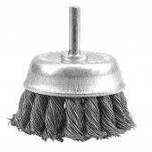 Щётка 06994 для дрели крацовка витая "ЧАШКА" 75 мм VOREL