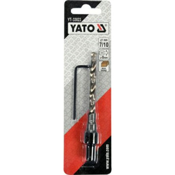 Сверло YT-33023 под конфирмат 7-10 мм YATO-2