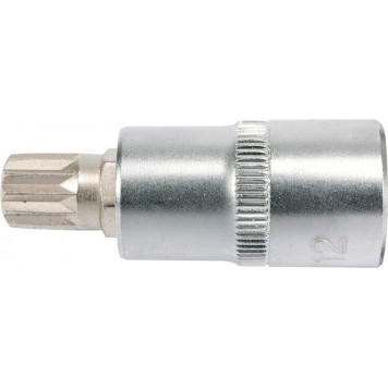 Головка YT-04344 торцевая с вставкой SPLINE 1/2", М12 YATO-1