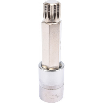 Головка YT-04356 торцевая с вставкой SPLINE 1/2", М16, L = 100 мм YATO