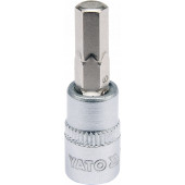 Головка YT-04373 торцевая c вставкой HEX 1/4", 6 мм YATO