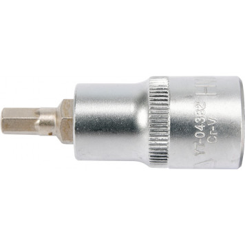 Головка YT-04382 торцевая c вставкой HEX 1/2", 6 мм YATO-1