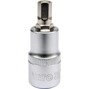Головка YT-04384 торцевая c вставкой HEX 1/2", 8 мм YATO