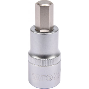 Головка YT-04385 торцевая c вставкой HEX 1/2", 10 мм YATO Головка YT-04385 торцевая c вставкой HEX 1/2", 10 мм YATO