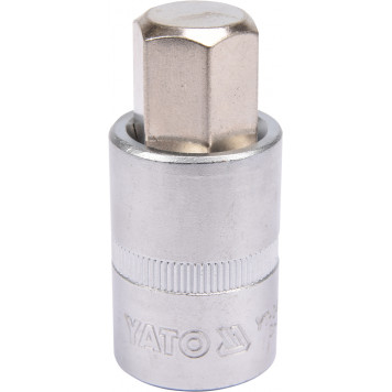 Головка YT-04388 торцевая c вставкой HEX 1/2", 17 мм YATO Головка YT-04388 торцевая c вставкой HEX 1/2", 17 мм YATO