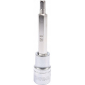 Головка YT-04392 торцевая c вставкой HEX 1/2", 6 мм, 100 мм YATO