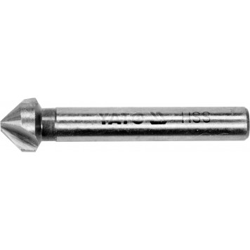 Зенкер YT-44710 конусный HSS 12,4 мм YATO