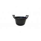Таз 0213 строительный круглый пластик 30 л Премиум с ручками