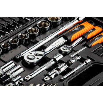 Набор 08-915 сменных головок 1/2", 1/4”, CrV, 77 шт. NEO-6