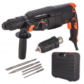 Перфоратор T0067 1200 Вт DFR съемный патрон, SDS+ 3 режима набор 3 бура, пика, зубила
