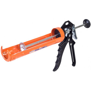 Пистолет 09-155 для силикона полузакрытый, алюминиевая ручка Миол REFRESH