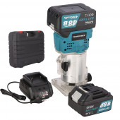 Фрезер E0088 бесщеточный аккумуляторный 18В, MK DRT-18V 2х4.0 А/ч, Li-ion