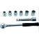 Набор 38D143 сменных головок 1/2", 8 шт. TopTools