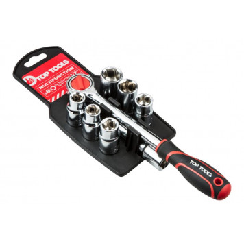 Набор 38D143 сменных головок 1/2", 8 шт. TopTools